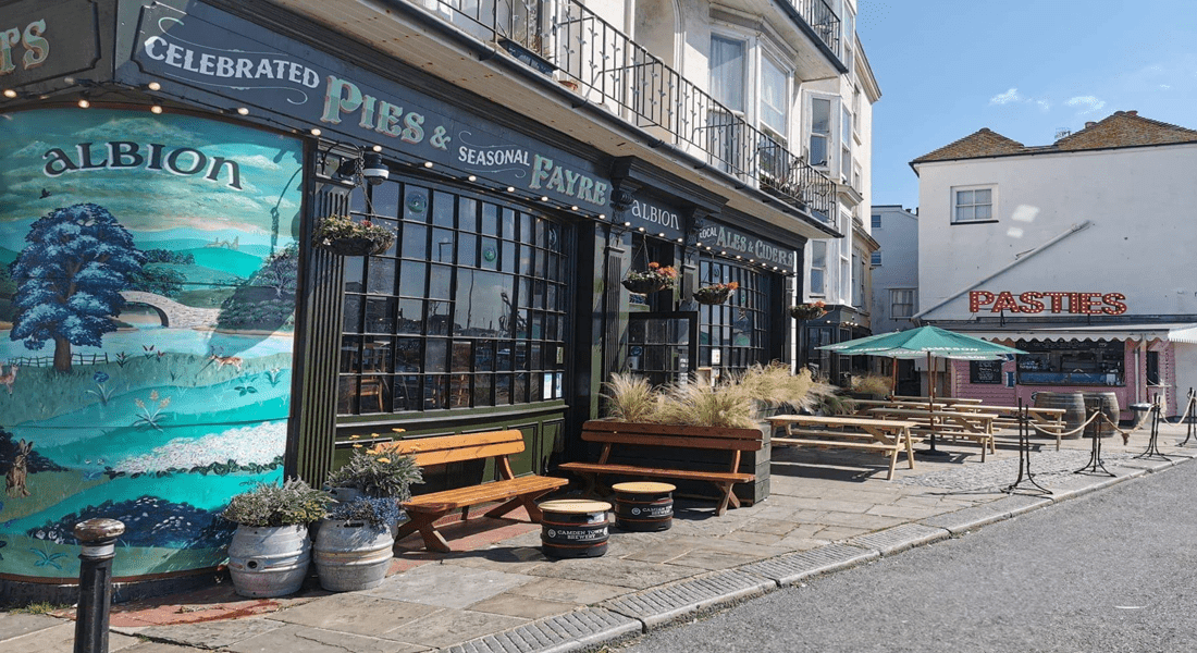 Albion pub Hastings Old Town gastropub with classic pies and local cask ales