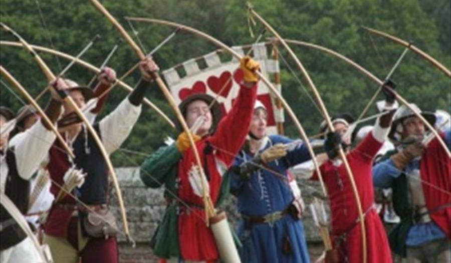 Archers at the Medieval Heritage Weekend