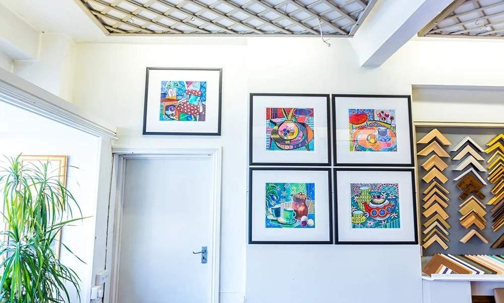 Leigh Gallery on High Street in Hastings Old Town